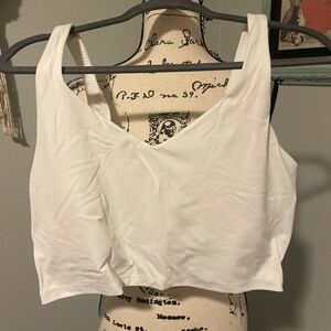 Aerie Offline White Sports Bra